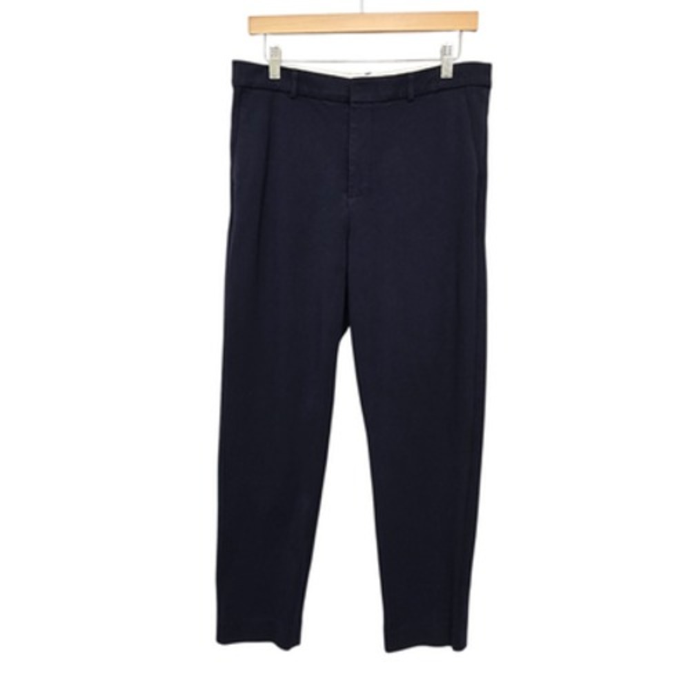 Scotch & Soda Lowry Pants Mens 31 Navy Blue Chino Trousers Stretch Dress